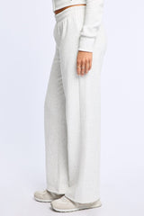 Grey Track Pants Wide Leg